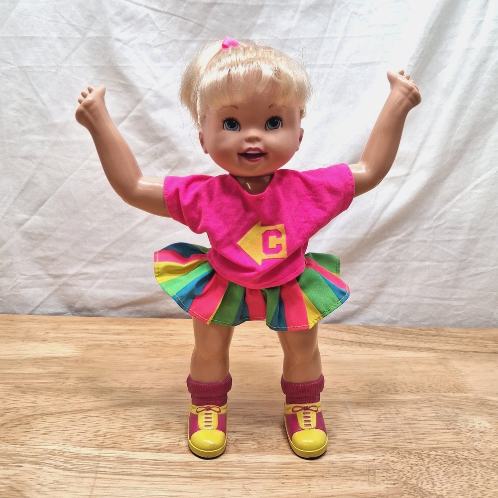 Toy Biz Vintage 1997 Casey Cartwheel Cheerleader Retro Doll 90s Replacement